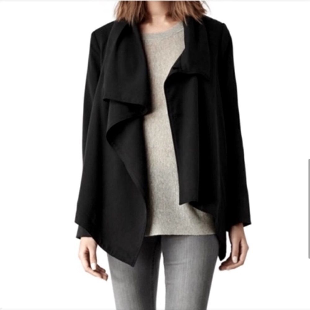 NWOT All Saints Black Bayle Monument Jacket
